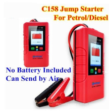 Car Jump Starter C158 C-158 12V Battery Power Bank No Battery Inside Super Capacitor Unlimited Use Charge Time Less 3 Minutes